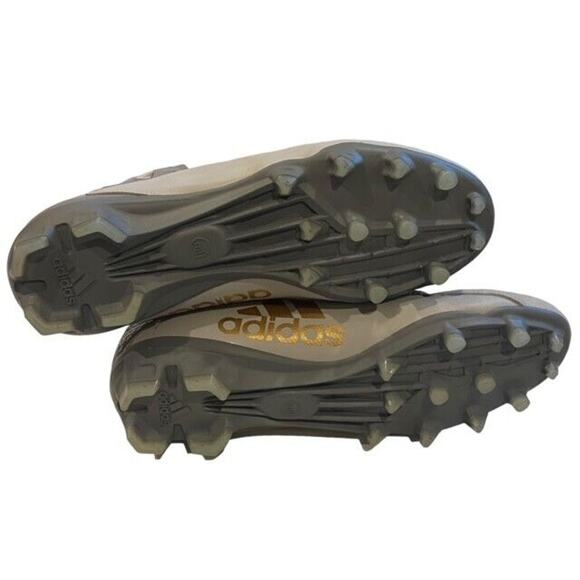 Adidas Freak Lax Mid Football Cleats CG4257 Gray Gold Mens Size 12.5 - Picture 9 of 11